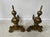 Brass Log Andirons, Set of 2 For Sale - Image 11 of 16