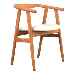 Mid-Century Oak Dining Chair by Hans Wegner for Getama, 1970s For Sale
