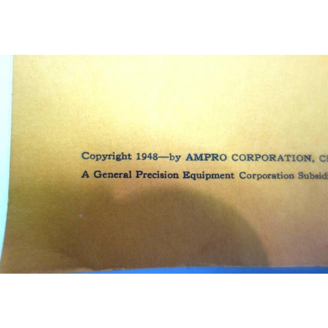 Ampro Vintage Cinema Projector, Circa 1948 For Sale - Image 9 of 10