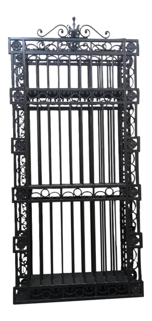 Italianate Style Custom Made Iron Wine Racks