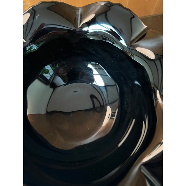 1920s Black Amethyst 2-Piece Serving Set For Sale - Image 9 of 15