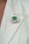 6.49ct Emerald & 1.67ct Diamond Art Deco Panther Brooch Pin in 18k White Gold For Sale In New York - Image 6 of 16