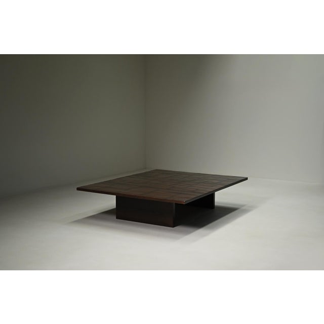 Mid-Century Modern Vintage Belgian Opium Coffee Table by Axel Vervoordt, 1980s For Sale - Image 3 of 9