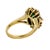 Contemporary Late 20th Century 18k Emerald Ring, Size 5 For Sale - Image 3 of 3