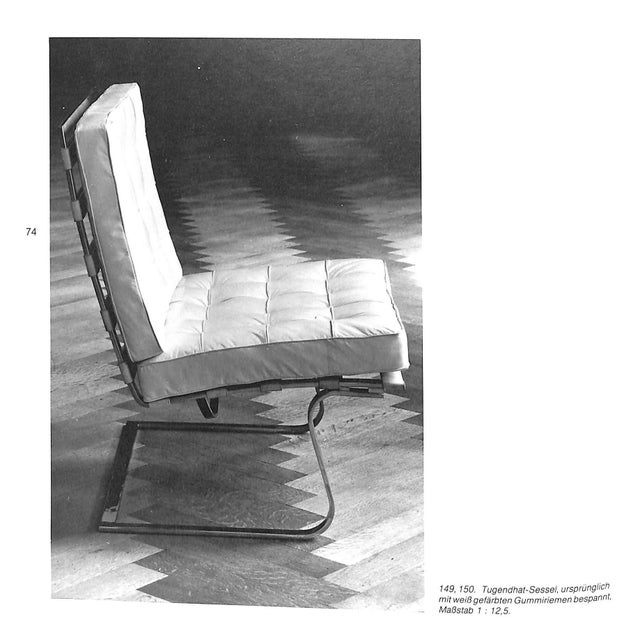 "Mies Van Der Rohe - Mobel Und Interieurs" 1981 Blaser, Werner For Sale - Image 4 of 10