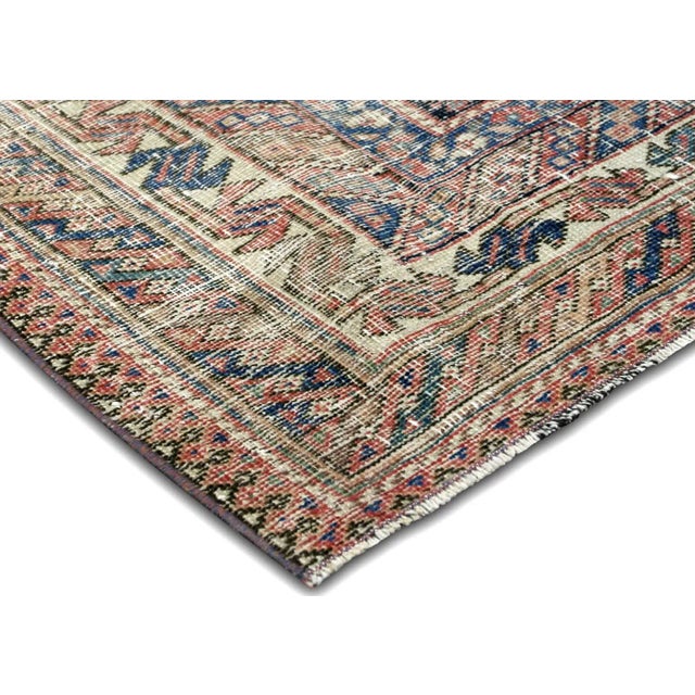 Transitional 19th Century Persian Shiraz Rug For Sale - Image 3 of 7