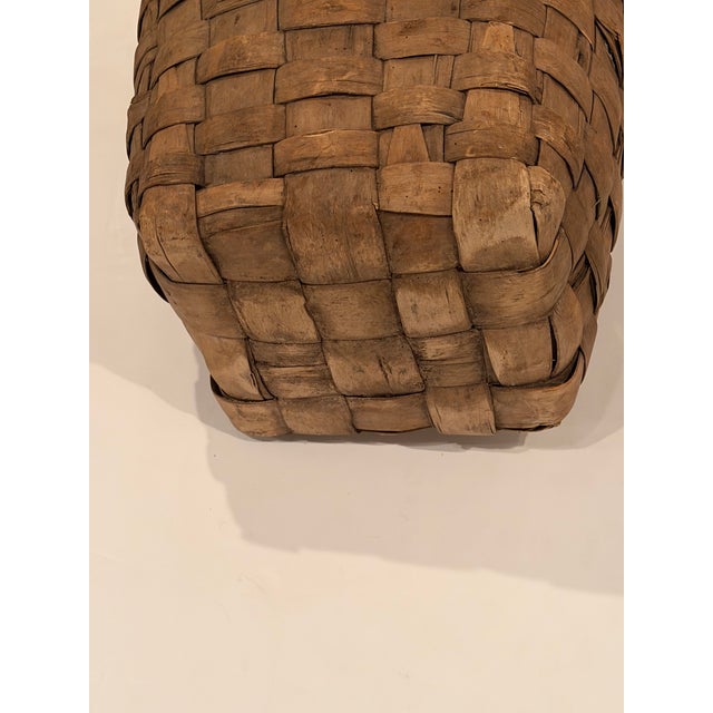 Monumental Woven Antique Basket For Sale - Image 15 of 15