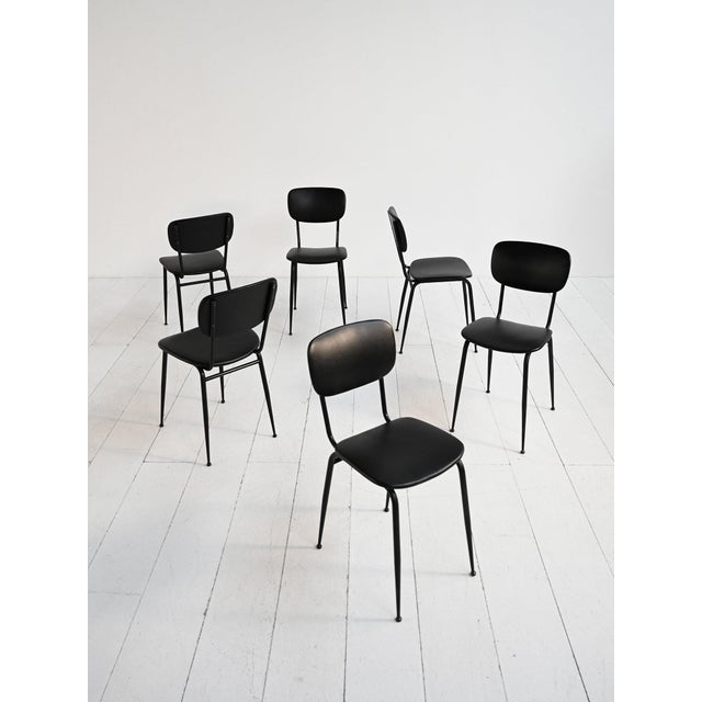 Vintage Chairs by Olivetti, 1970s, Set of 6 For Sale - Image 12 of 12