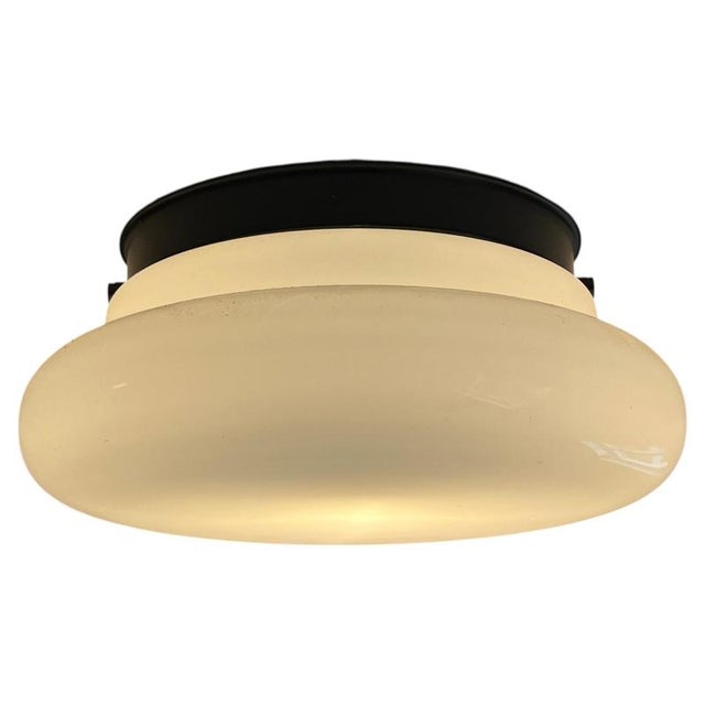 Metal Design Midcentury Wall or Ceiling Lamps, Flushmounts, 1970s, Set of 2 For Sale - Image 7 of 7