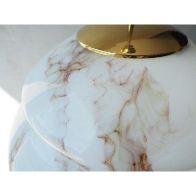 1960s Mid-Century Glass Chandelier attributed to Stefan Tabery, Bohemia, 1960s For Sale - Image 5 of 11