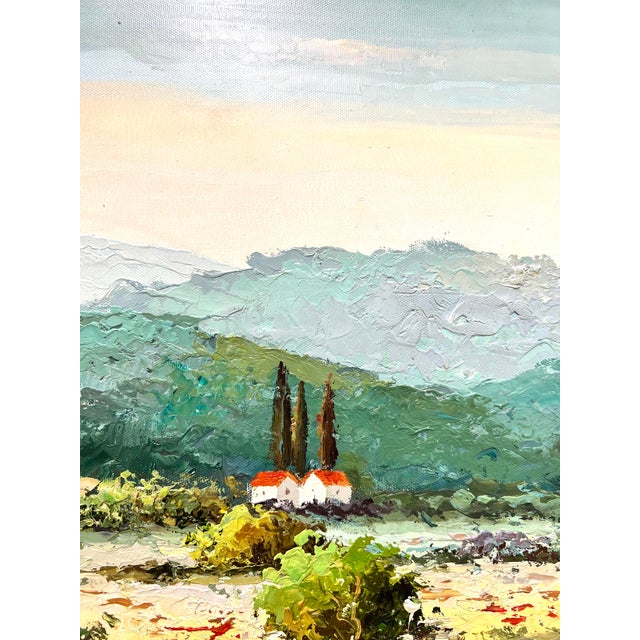 20th Century Original Oil on Canvas Painting - Italian Poppies ...