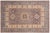 Gray Southwestern Kazak Rustic Light Gray/Light Blue Wool Rug - 3'10''x5'10'' For Sale - Image 8 of 10