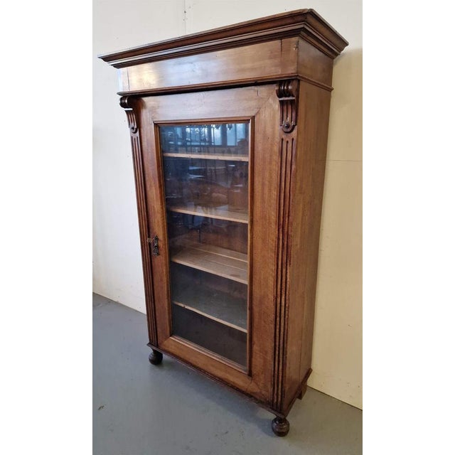 Showcase in Mahogany, 1870s For Sale - Image 5 of 6