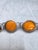 Vintage Polish Baltic Egg Yolk Amber Sterling Silver Bracelet Gdansk 56.9g For Sale - Image 13 of 15