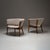 This set of nanna ditzel nd-83 lounge chairs is a strong example of her sculptural yet deeply human approach to danish...