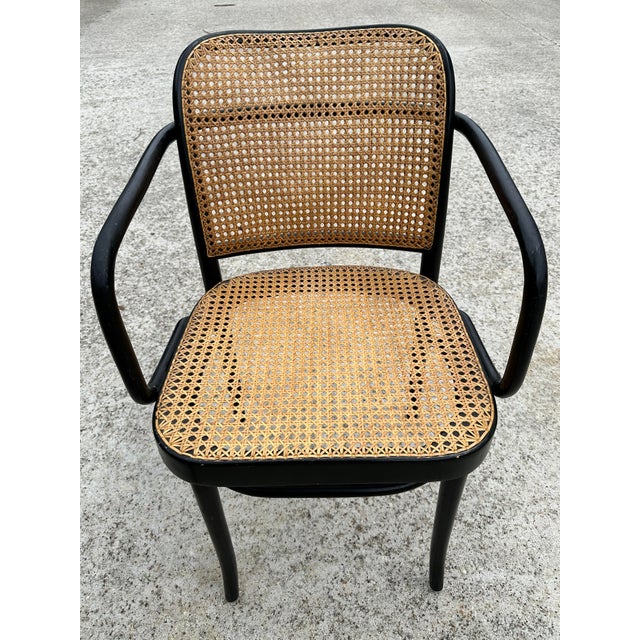 Vintage 20th Century Josef Hoffmann Originals Bentwood Hand Caned Fmg