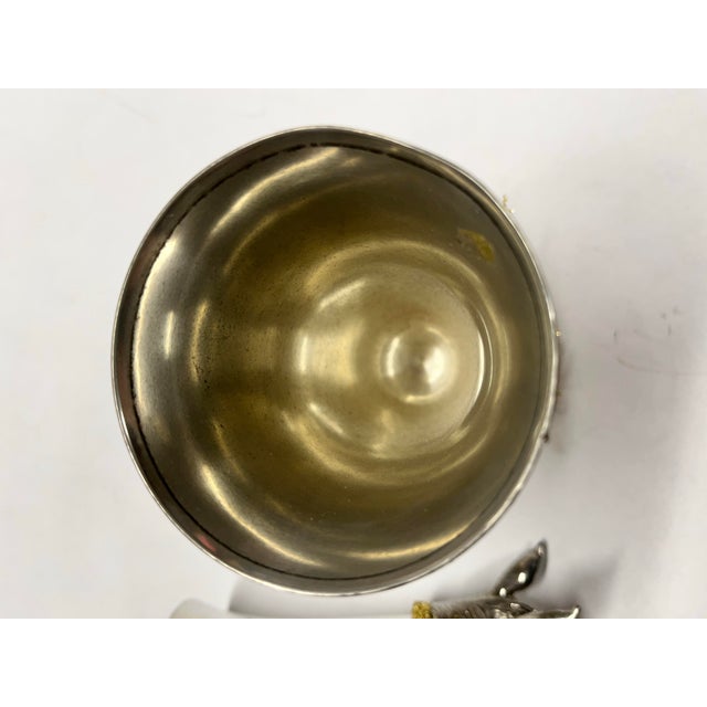 Antique Silver Horse Flagon - Pair For Sale In New York - Image 6 of 11