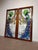 Vintage Stained Glass Peacock Window Panel For Sale - Image 6 of 6
