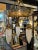 Antique Brass Three Light Tudor Revival Quatrefoil Pattern Chandelier For Sale - Image 10 of 12