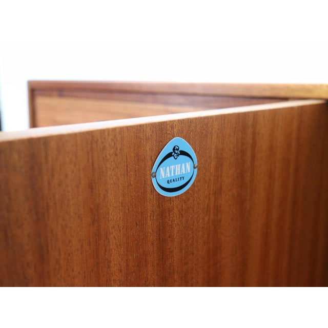 1960s Mid Century Modern VintageTeak Sideboard Credenza by Nathan For Sale - Image 9 of 15