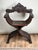 Late 19th Century Antique Italian Renaissance Walnut Savonarola Chair C. Late 19th Century For Sale - Image 5 of 12