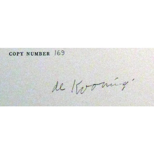 Willem De Kooning “America” Framed Lithograph For Sale - Image 4 of 6