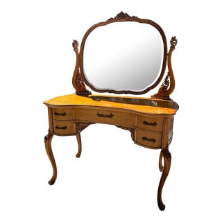 Early 20th Century Widdicomb Vanity Table For Sale