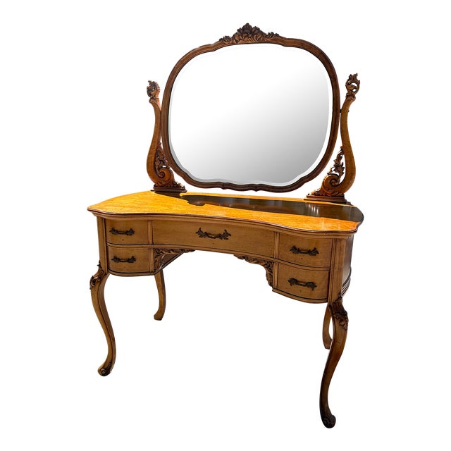 Early 20th Century Widdicomb Vanity Table For Sale