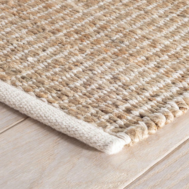 Dash & Albert Dash & Albert by Annie Selke Gridwork Ivory Woven Jute Rug, 3' x 5' For Sale - Image 4 of 6