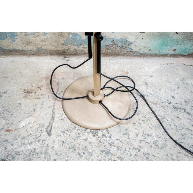 Metal P433 3-Light Floor Lamp by Brusasco & Torretta for Luci Italia, 1970s For Sale - Image 7 of 10
