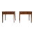 Banks Coldstone Co. Cherry Console Tables (Pair) For Sale