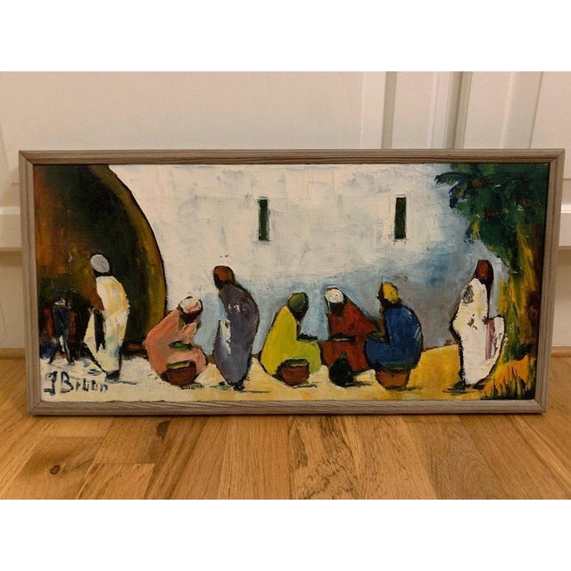Jörgen Bruun, Ulema, 1960s, Oil on Canvas, Framed For Sale - Image 5 of 18