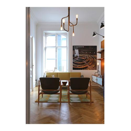 Small Strapatz Ceiling Lamp in Raw Brass by Sabina Grubbeson for Konsthantverk For Sale - Image 18 of 18