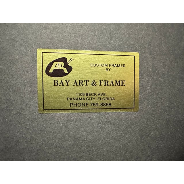 1950s Rare Kaoru Kawano “Nude (No. 1)” Japanese Woodblock Print Signed Numbered 70/200 For Sale - Image 9 of 9