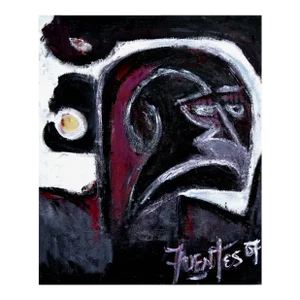 Bold Abstract Expressionist Figure by Daniel David Fuentes