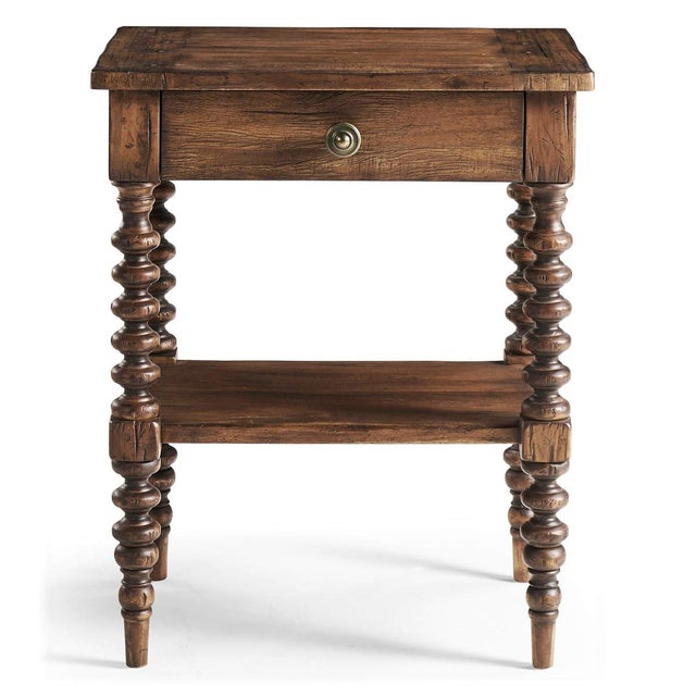 Nightstand brings the charm of traditional woodworking to your home in an elegant and practical way. Made from acacia and...