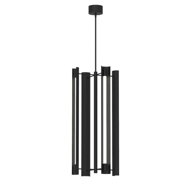 Kelly Wearstler by Visual Comfort Studio Carson 4-Light Large Pendant, Midnight Black For Sale