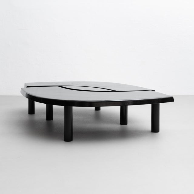 Special Black Edition T22 Table by Pierre Chapo For Sale - Image 15 of 18