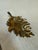 1970s Vintage Brass Maple Leaf Dish / Catchall Bowl For Sale - Image 5 of 6