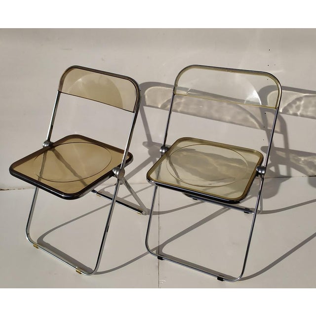 Plia Chairs from Kartell, 1970s, Set of 4 For Sale - Image 3 of 10