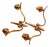 Brass Wall Lamps by Pietro Chiesa, 1950s, Set of 2 For Sale
