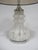 Black Laurel Table Lamp with Italian Glass Base For Sale - Image 8 of 9