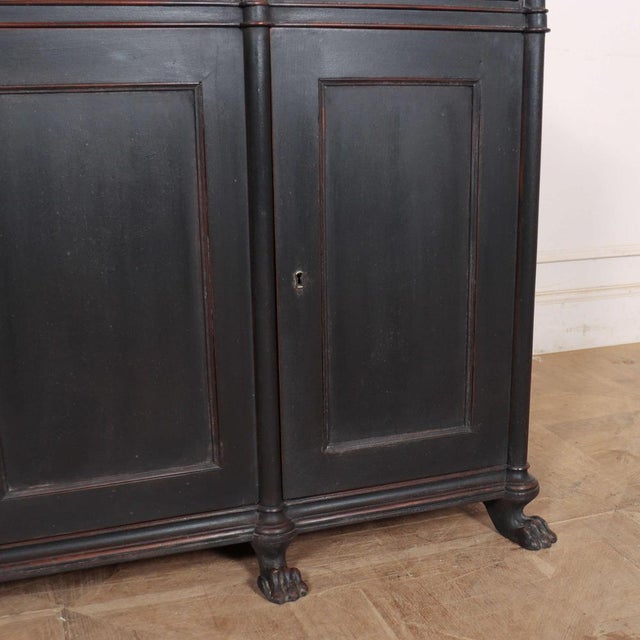 Italian Painted Sideboard in Wood For Sale - Image 5 of 13