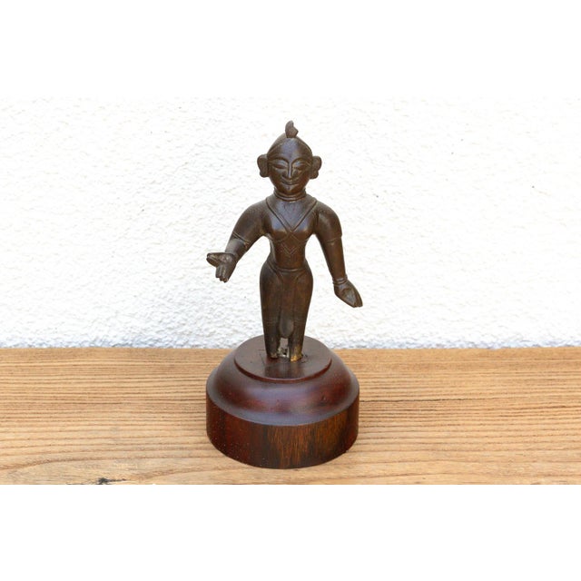 Antique Mounted Jain Yaksha Guardian For Sale