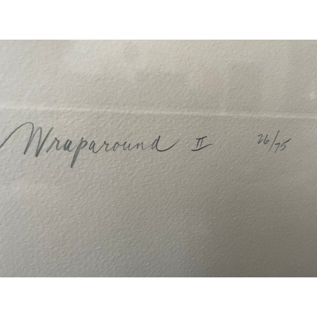 White Original Weyman Lew Hand Colored Etching Signed and Framed Set of (2) c.1977 For Sale - Image 8 of 11