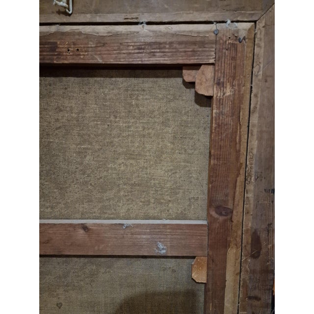 Italian School, Unknown, Madonna in Prayer, Late 18th Century, Oil on Canvas and Wood, Framed For Sale - Image 11 of 12