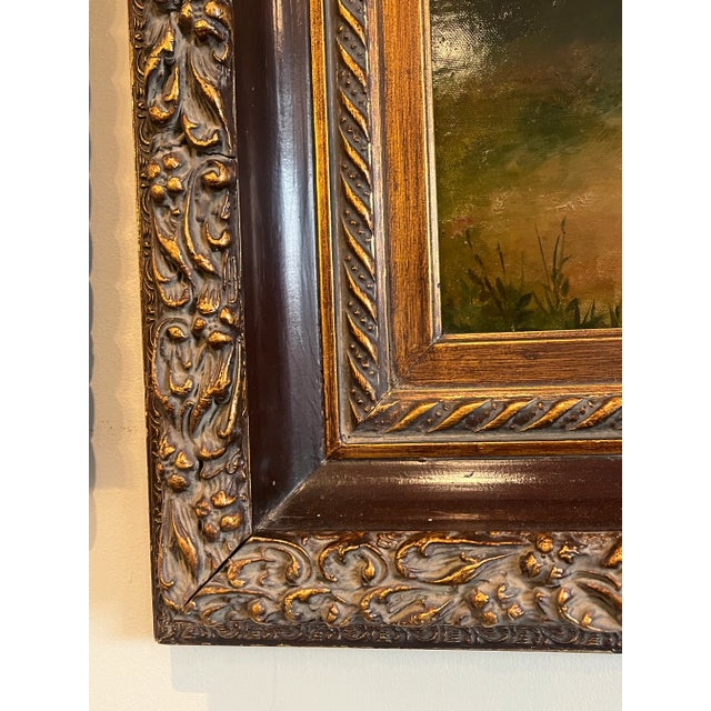 Traditional 1910s Great Still Life Floral Oil on Canvas Painting, Framed For Sale - Image 3 of 8