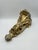 1970s Pair of Large Gold Colored Wall Sconces Made in Italy For Sale - Image 12 of 13