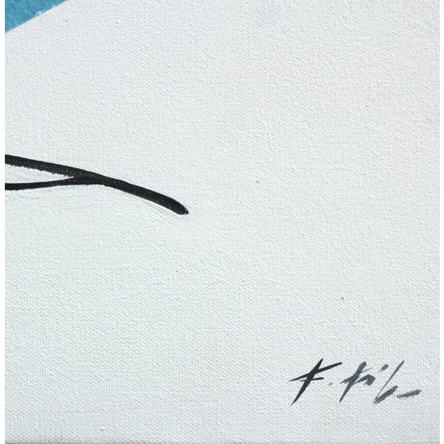 Metal "Cool and Deep" Original Artwork by Kathleen Keifer For Sale - Image 7 of 10