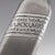 Novelty Silver Miniature Johnnie Walker Whisky Bottle For Sale - Image 3 of 13